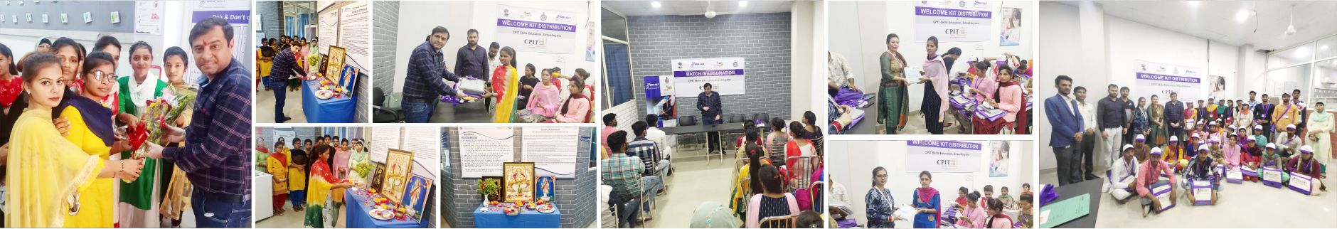 Welcome Kit Distribution Photographs