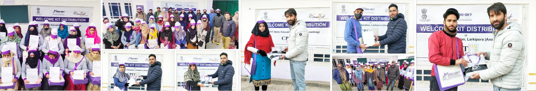 Welcome Kit Distribution Photographs